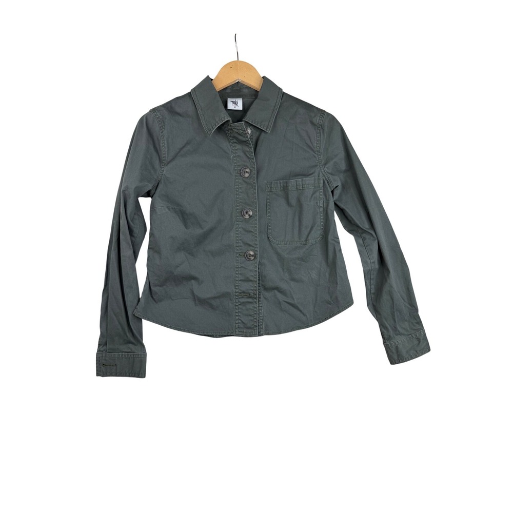 Cabi Crossroads Utility Style Jacket size XS Green Style# 5298ā